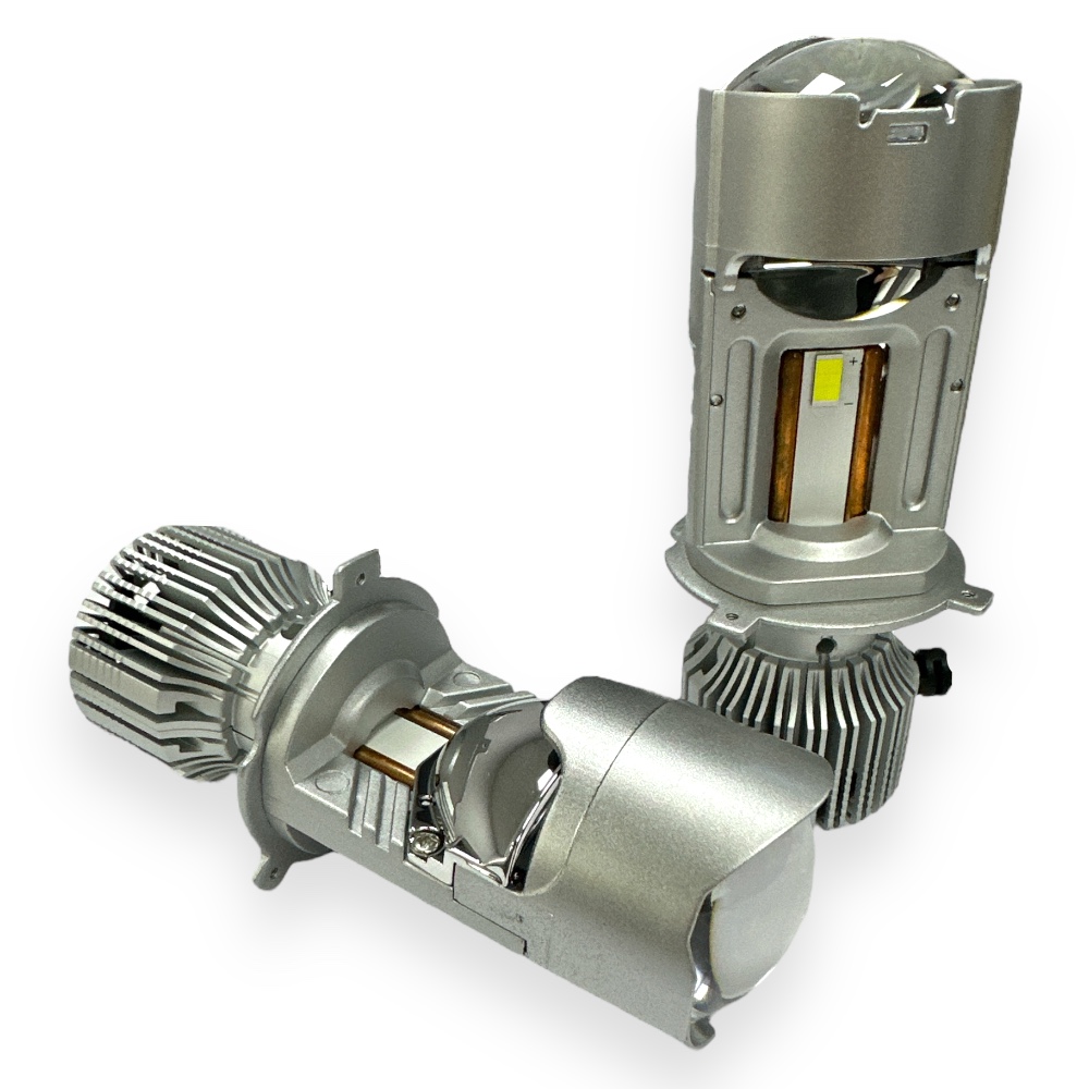Комплект Bi-Led ламп с линзой Cyclone LED G11 H4 50W