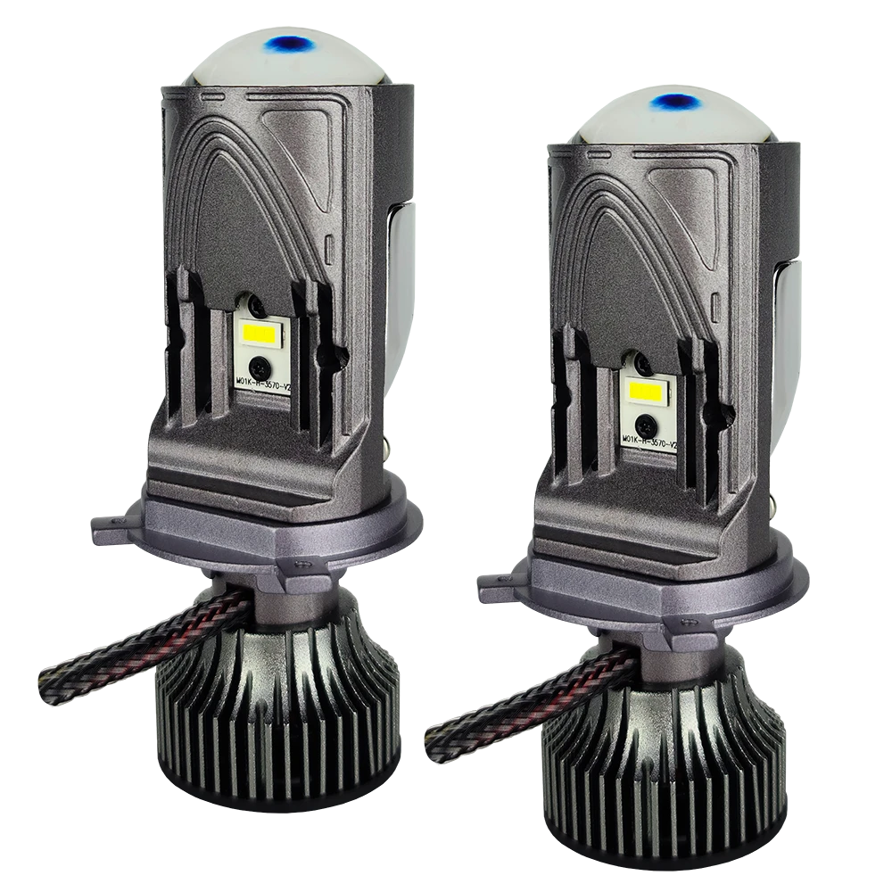 LED лампи автомобільні з лінзою DriveX LE-01 H4 H/L 6000K 31W/41W